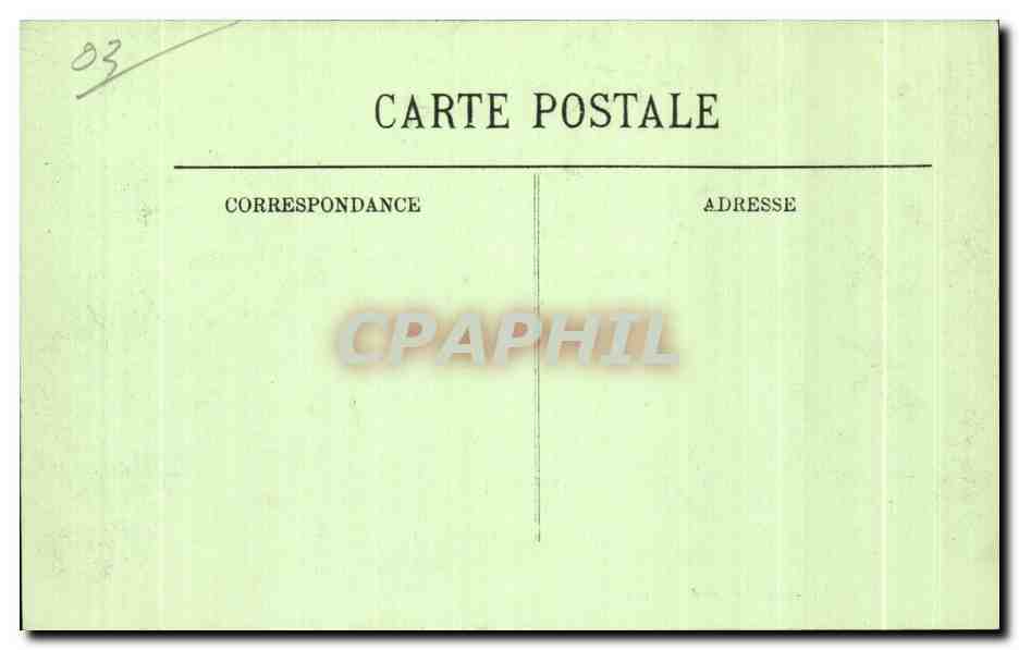 CPA Vichy La Source de la grande Grille — Rückseite