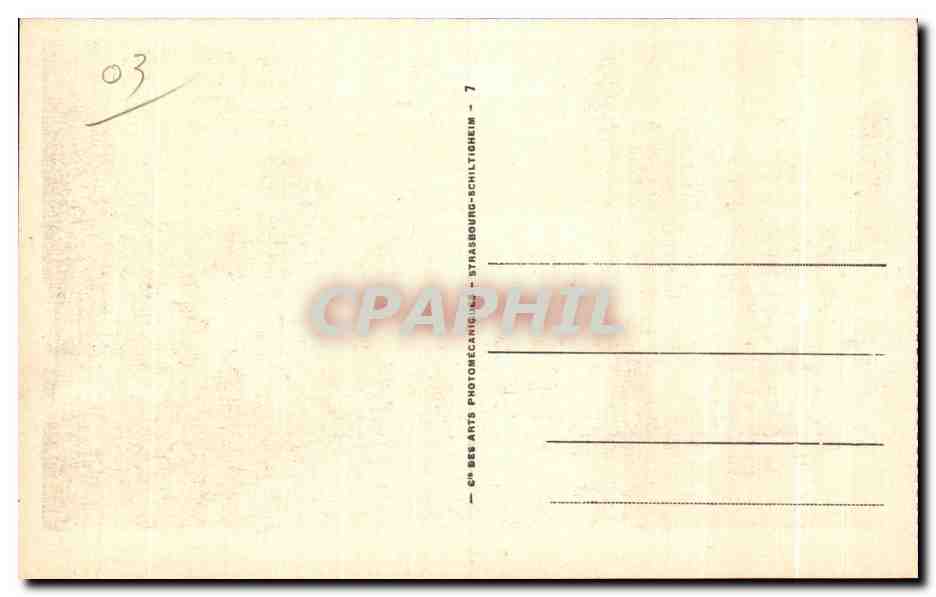 CPA Vichy le Parc des Enfants — Back