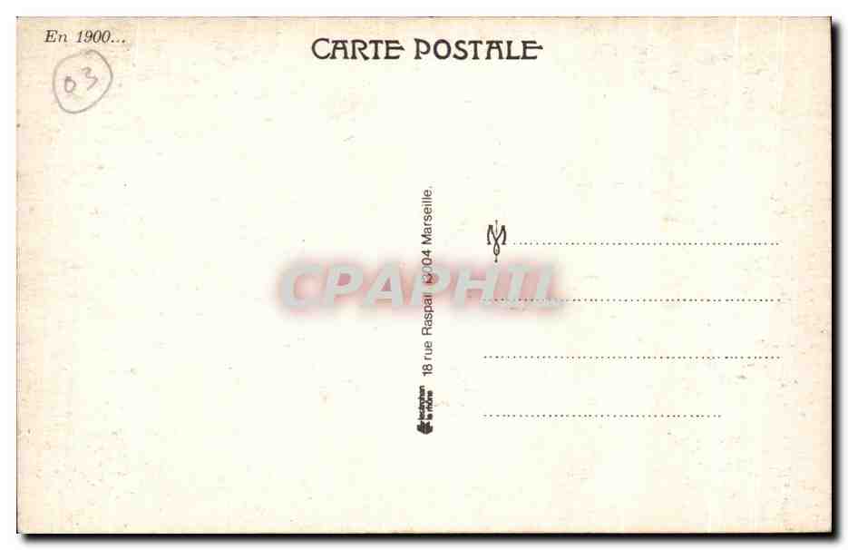 REPRO Vichy La Restauration — Verso