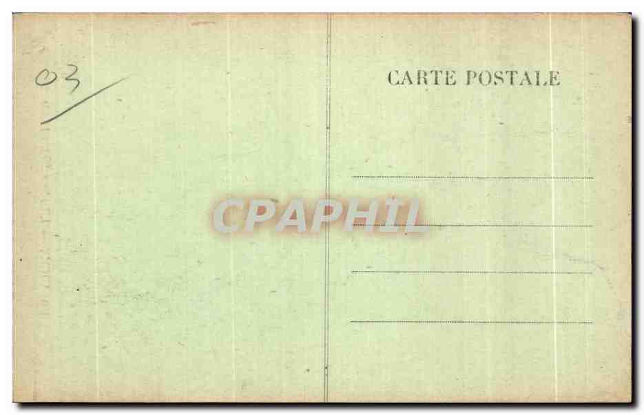 CPA Vichy L Eglise Saint Louis — Verso