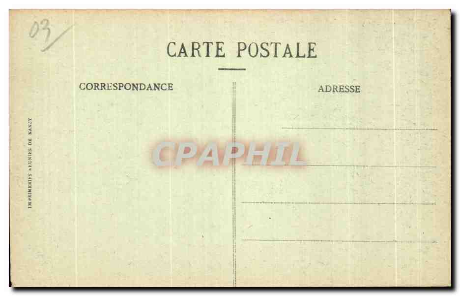 CPA Vichy La Promenade sur les Quais de I Allier — Verso