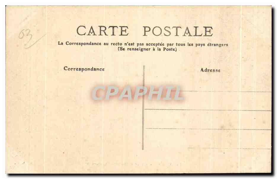 CPA Vichy Interieur du palais des Sources — Verso
