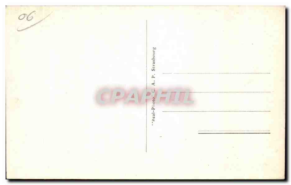 CPA Vichy La Tour de I Horloge — Verso