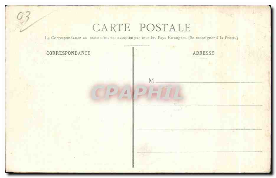 CPA Vichy L Ensemble du Palais des Sources — Verso