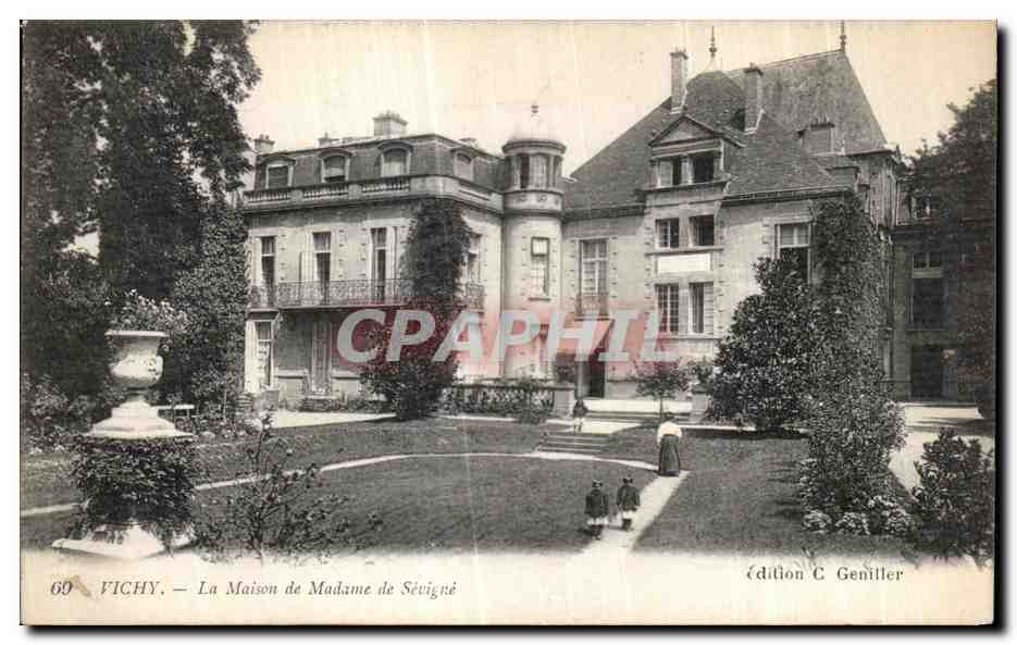 CPA Vichy La Maison de Madame de Sevigne