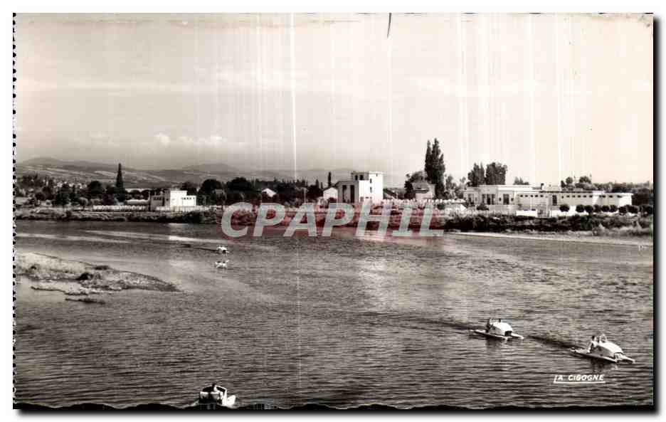 La Cigogne — Vue du lac d'Issarlès — Éd. La Cigogne, Vichy