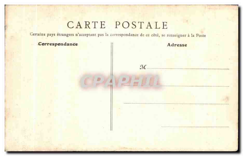 CPA Vichy Entree de I etablissement Thermal — Verso