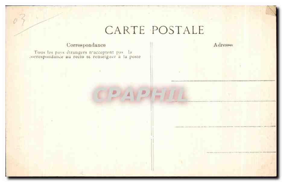 Environs d'Alleyras – Rochers de l'Aigle et vue magnifique sur l'Allier en face Vabres — n° 3732 — Reverso