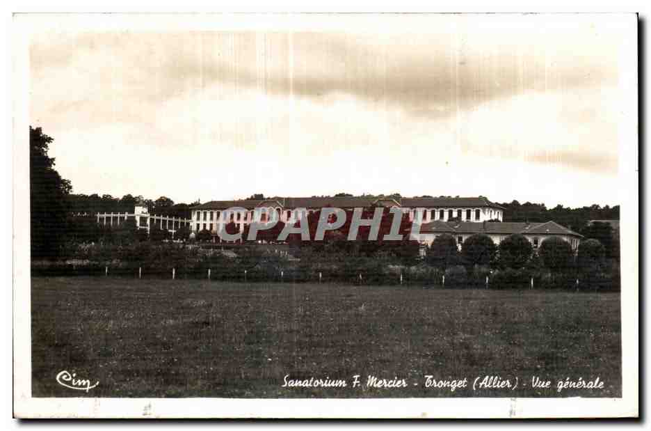 Sanatorium F. Mercier - Tronquet (Allier) - Vue générale