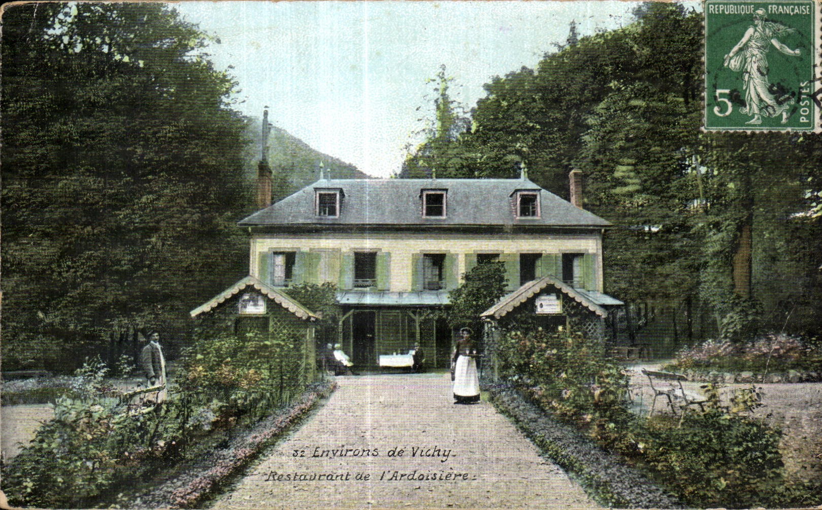Environ de Vichy — Restaurant de l'Ardoisière — Éditeur non identifié, n° de série 32