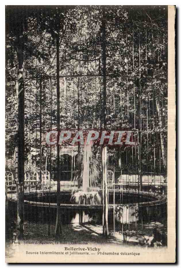 CPA Bellerive Vichy Source Intermittente et Jailllssante 