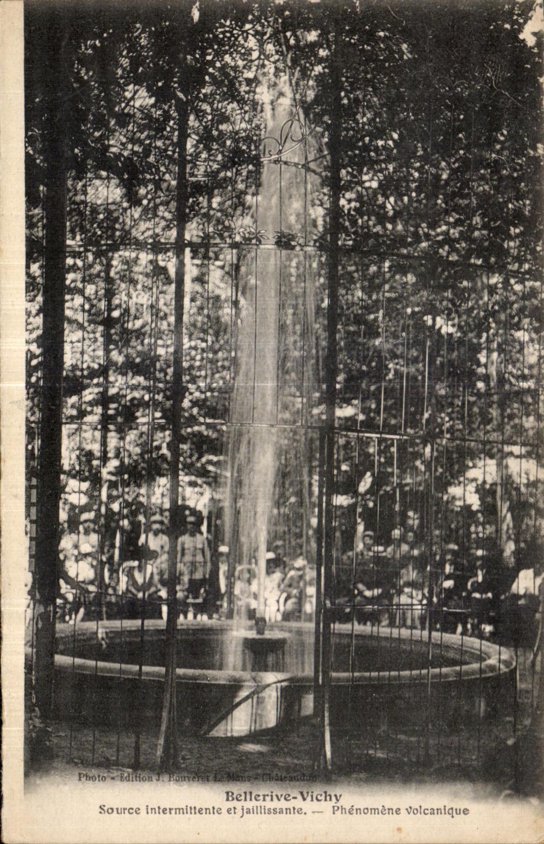 CPA Bellerive Vichy Source Intermittente et Jailllssante 