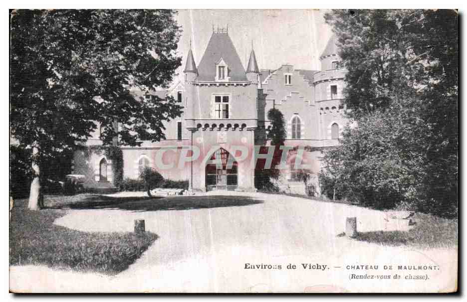 CPA Environs de Vichy Chateau De Maulmont