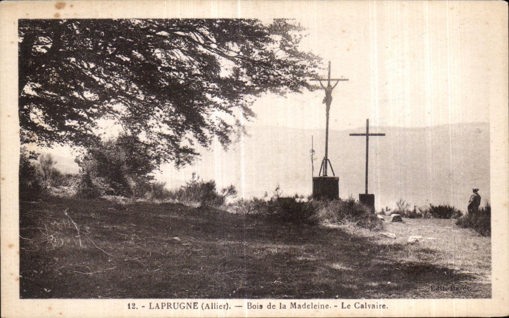 Laprugne (Allier) — Bois de la Madeleine — Le Calvaire