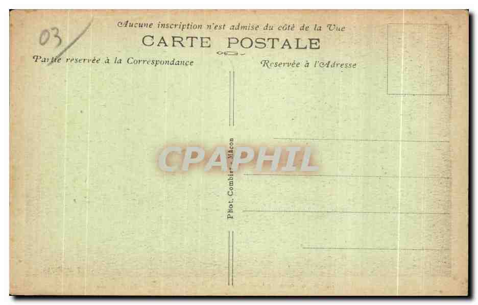 Laprugne (Allier) — Bois de la Madeleine — Le Calvaire — Verso