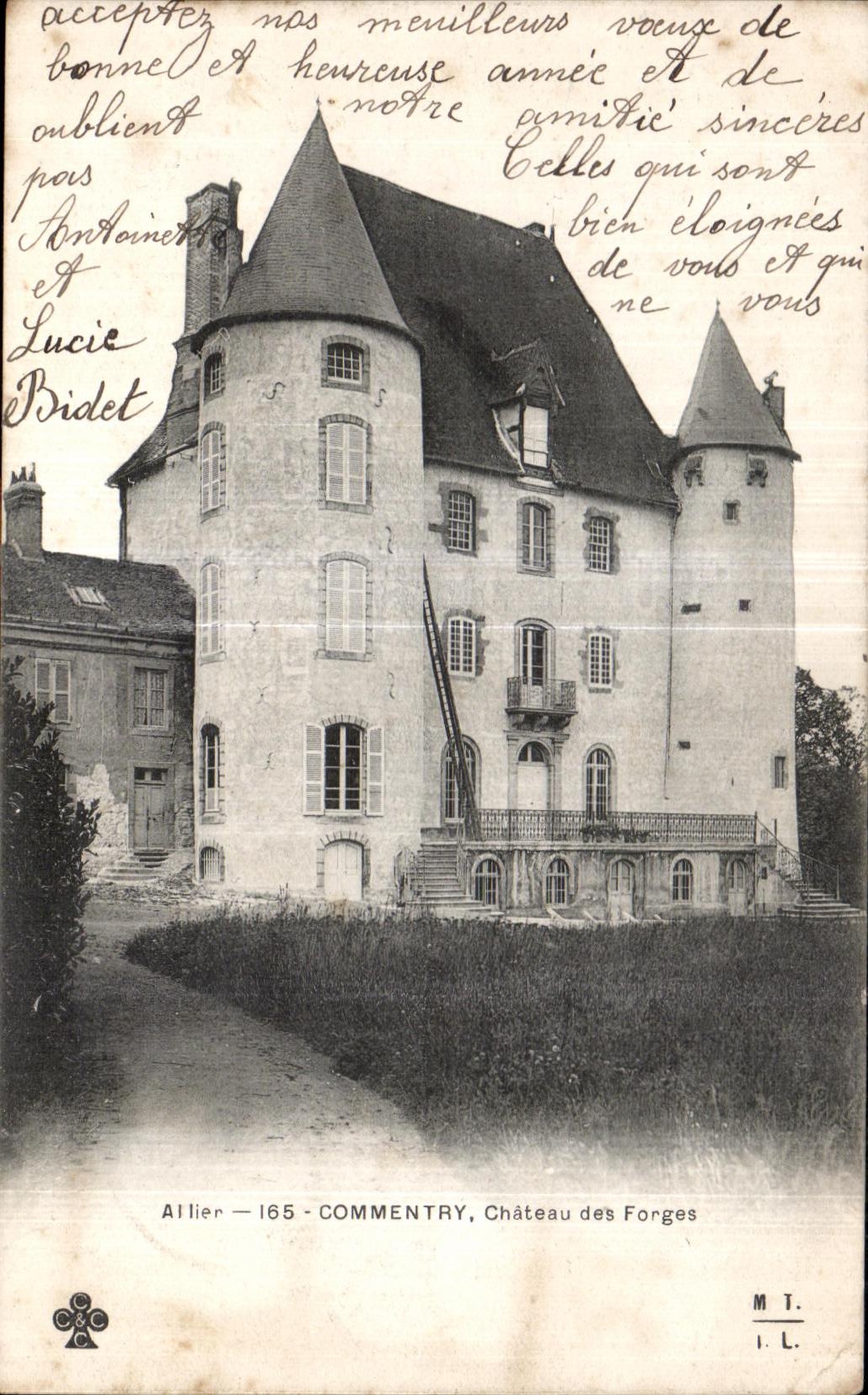 CPA Commentry Chateau des Forges