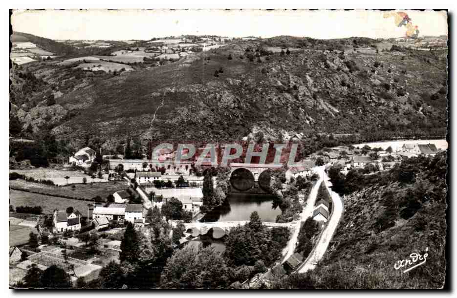 CPA Gorges de Chouvigny La Sioule aux ponts du Menat