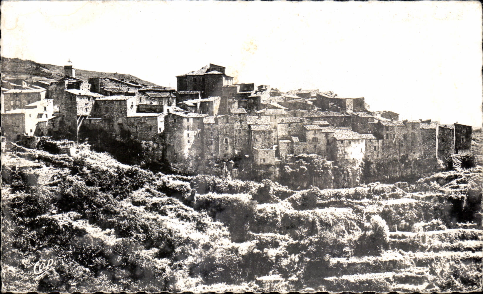 CPA Tourrettes Sur Loup Vue generale