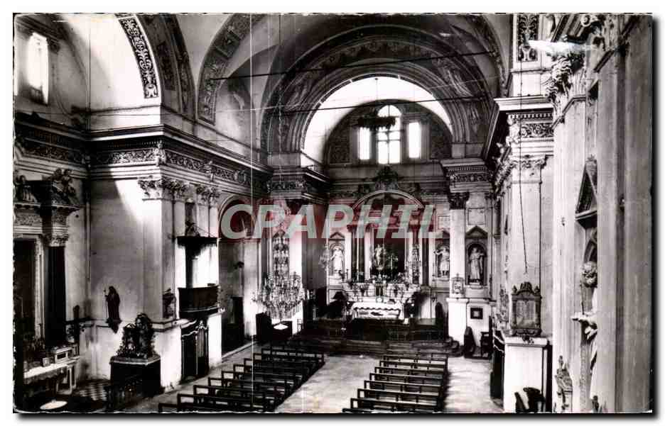 CPA L Escarene Interieur de I Eglise