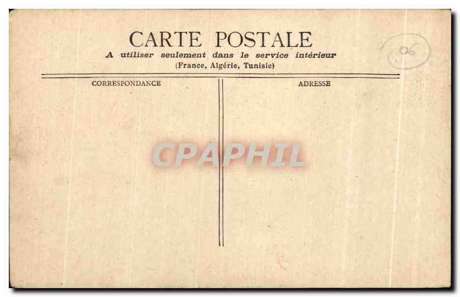 CPA Cotes d Azur Pont St Louis Frontiere D italie — Rückseite