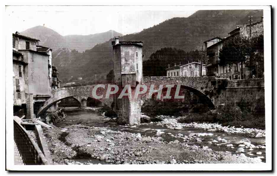 CPA Sospel La Bevera et le Pont Vieux