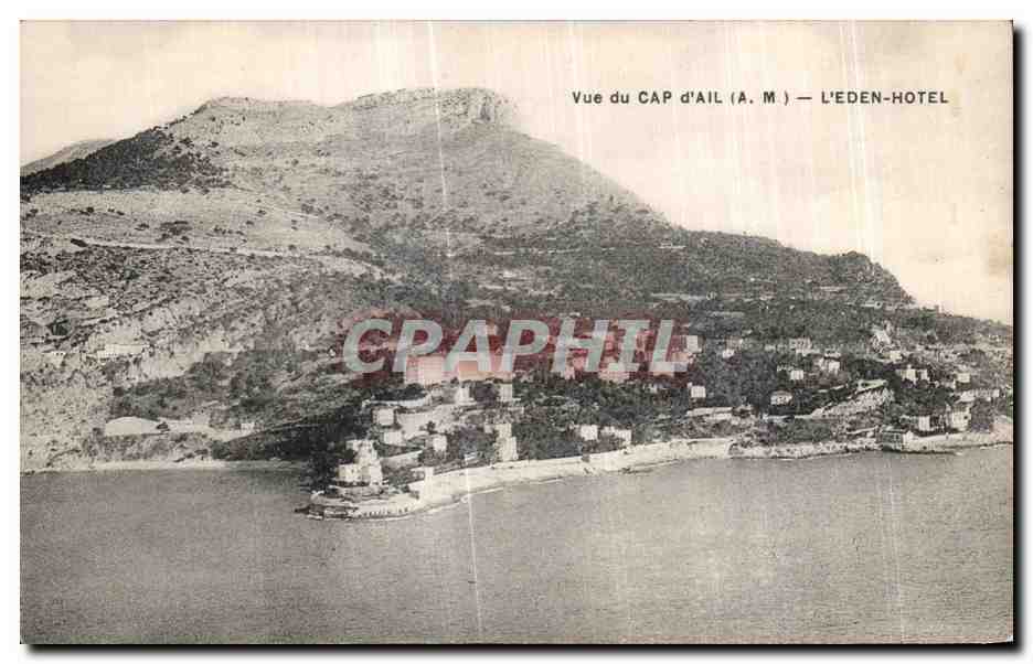 CPA Vue du Cap d Ail L Eden Hotel