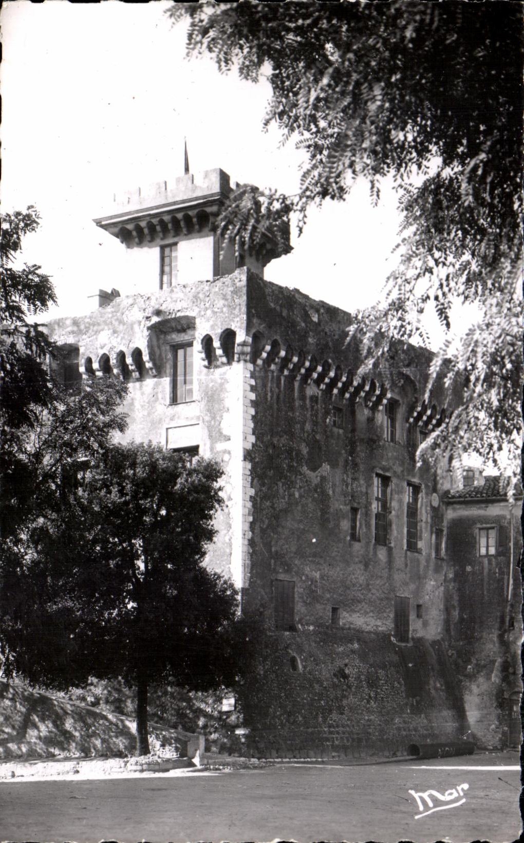 CPA Cagnes Sur Mer Le Vieux Chateau