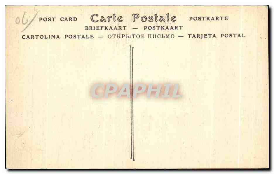CPA Paysanne de la Cote d Azur Ane Donkey  — Rückseite