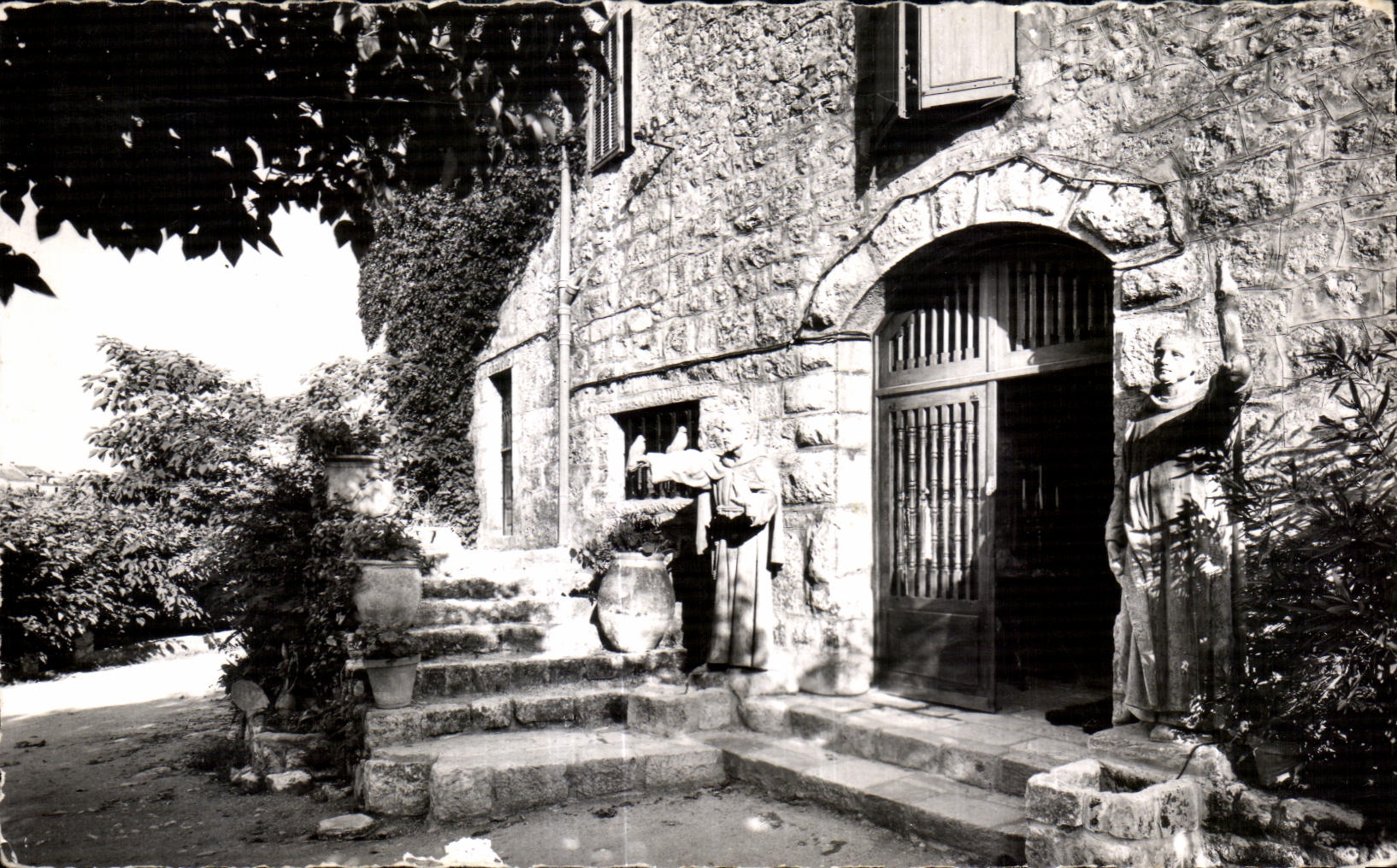 CPA L Abbaye Hotel Restaurant La Colle sur Loup
