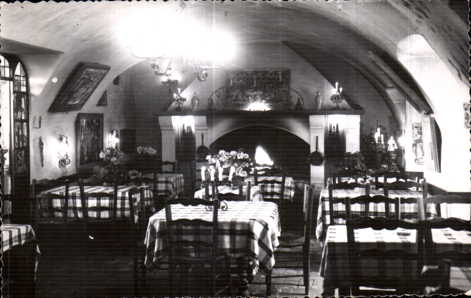 CPA L Abbaye Hotel Restaurant La Colle sur Loup
