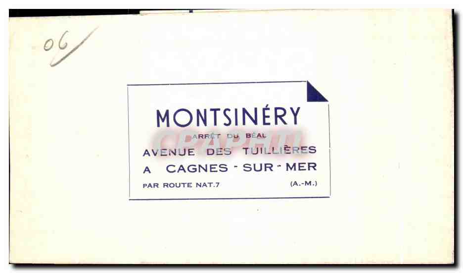 Repos a Montsinery Pension de famille — Rückseite
