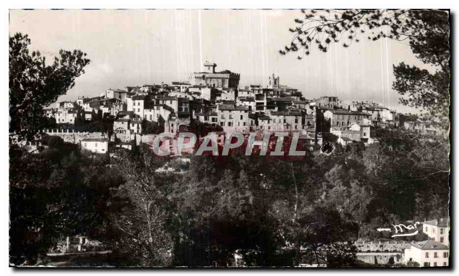 CPA Cagnes Sur Mer Vue generale