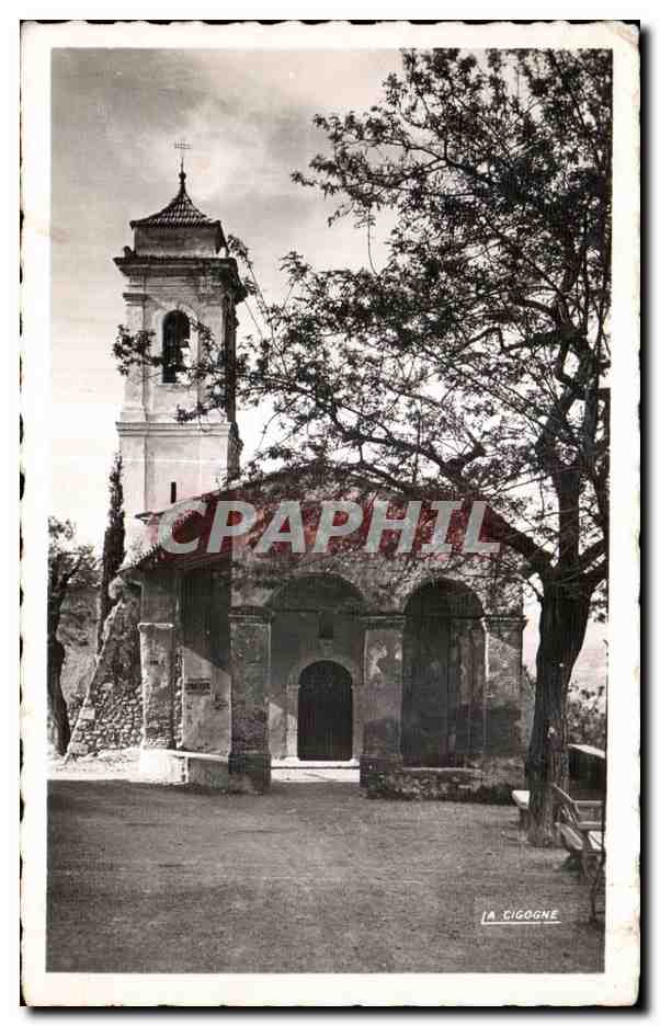 CPA Cagnes Sur Mer Le Vieux Chapelle Notre Dame de protection