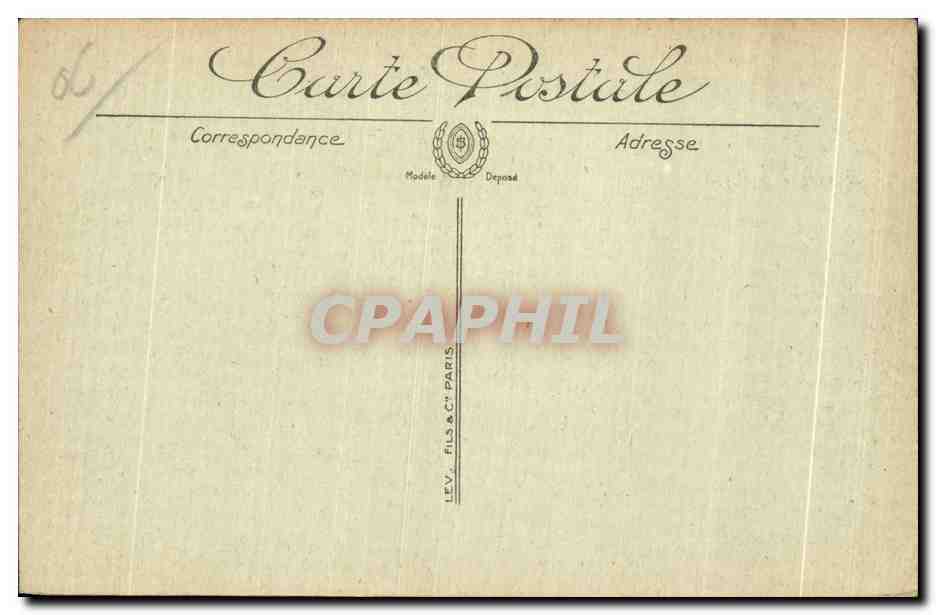CPA Le Cannet Vue Generale prise L Observatoire du Pezou — Rückseite