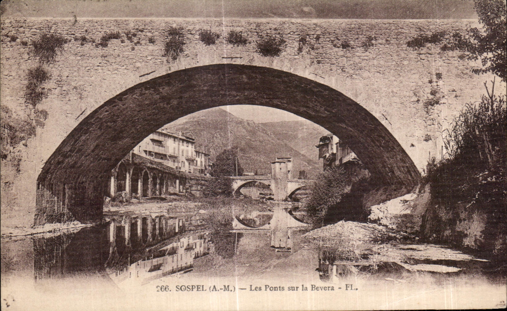 CPA SoSpel Les Pont sur la Bevera