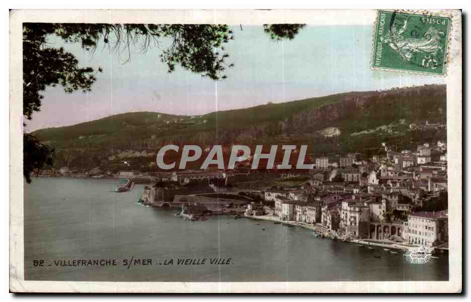 CPA Villefranche Sur Mer La Vieille Ville