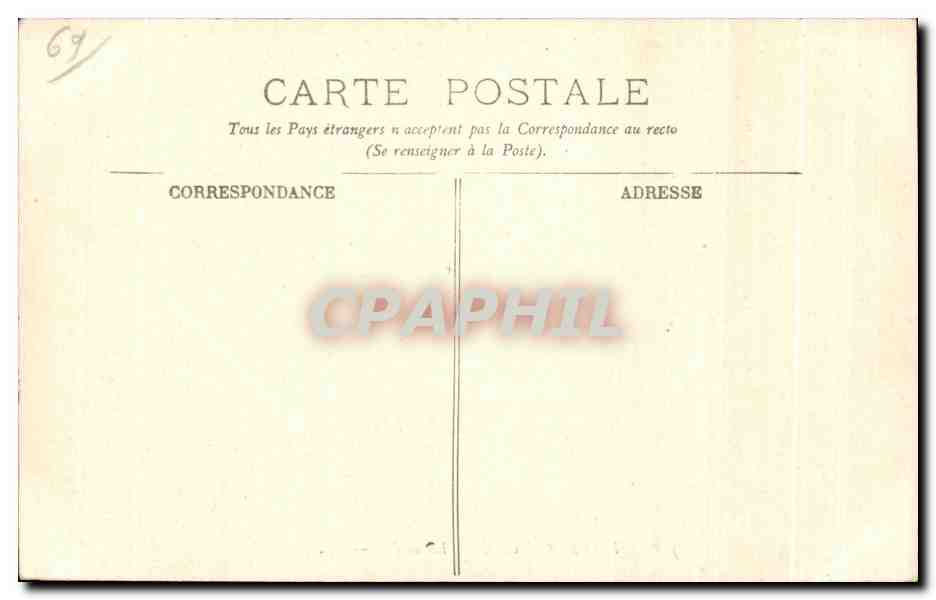 CPA Villefranche L Escadre Bateaux  — Rückseite