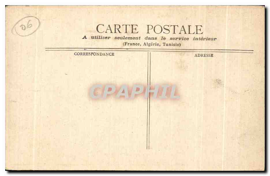 Côte d'Azur - VILLEFRANCHE — vue du port avec un trois-mâts — éditeur STAÉ RCE SC, Paris — Rückseite
