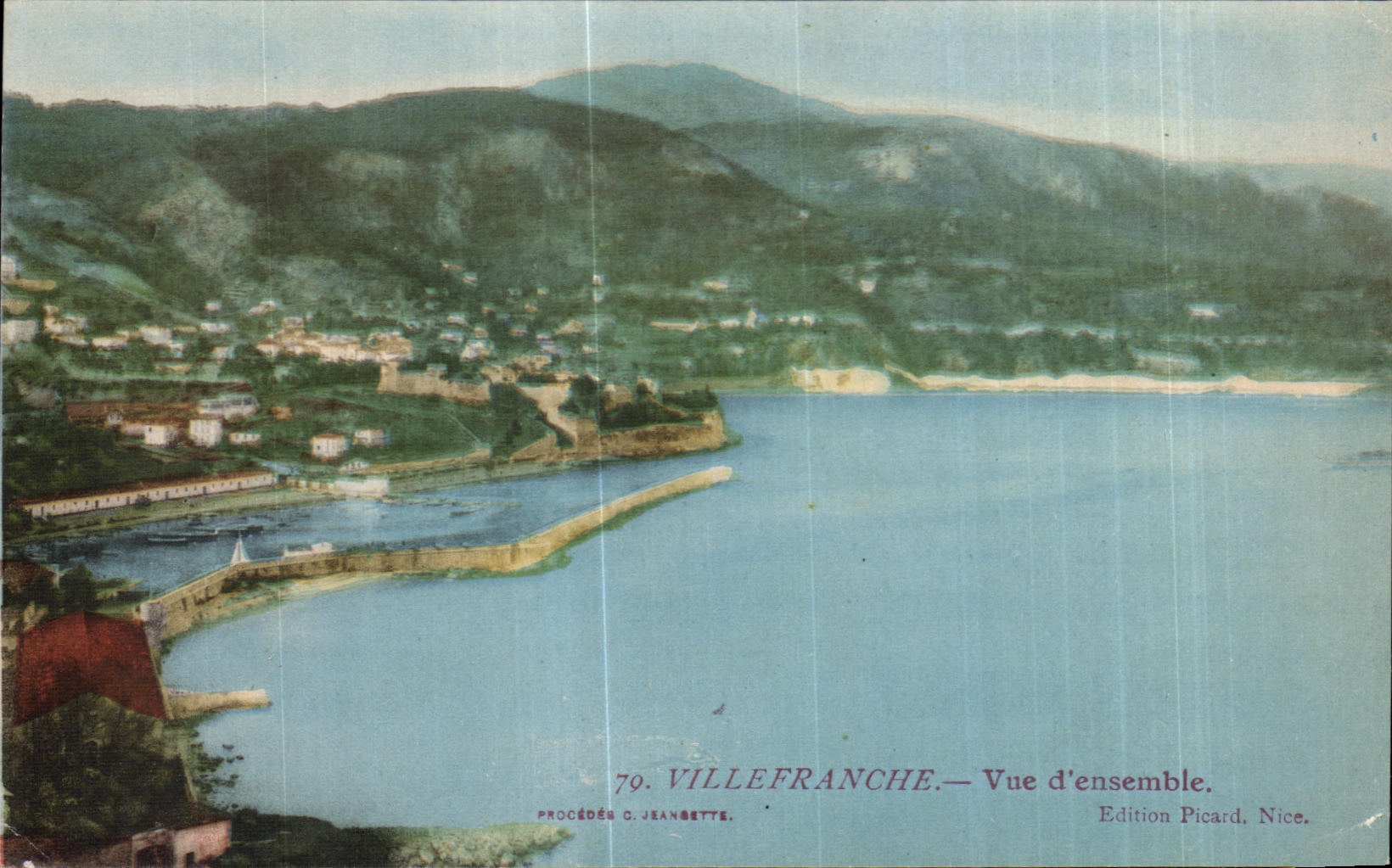 Villefranche — Vue d'ensemble — Édition Picard, Nice, n°70
