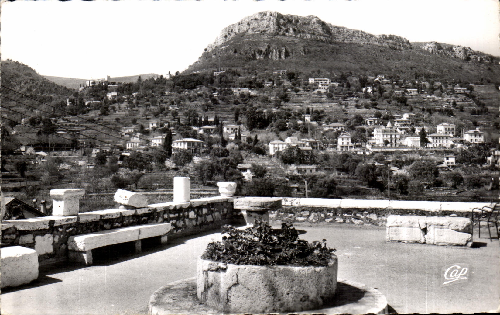 CPA Vence Le Musee Lapidaire le Baou des Blancs et le Domaine St Martin