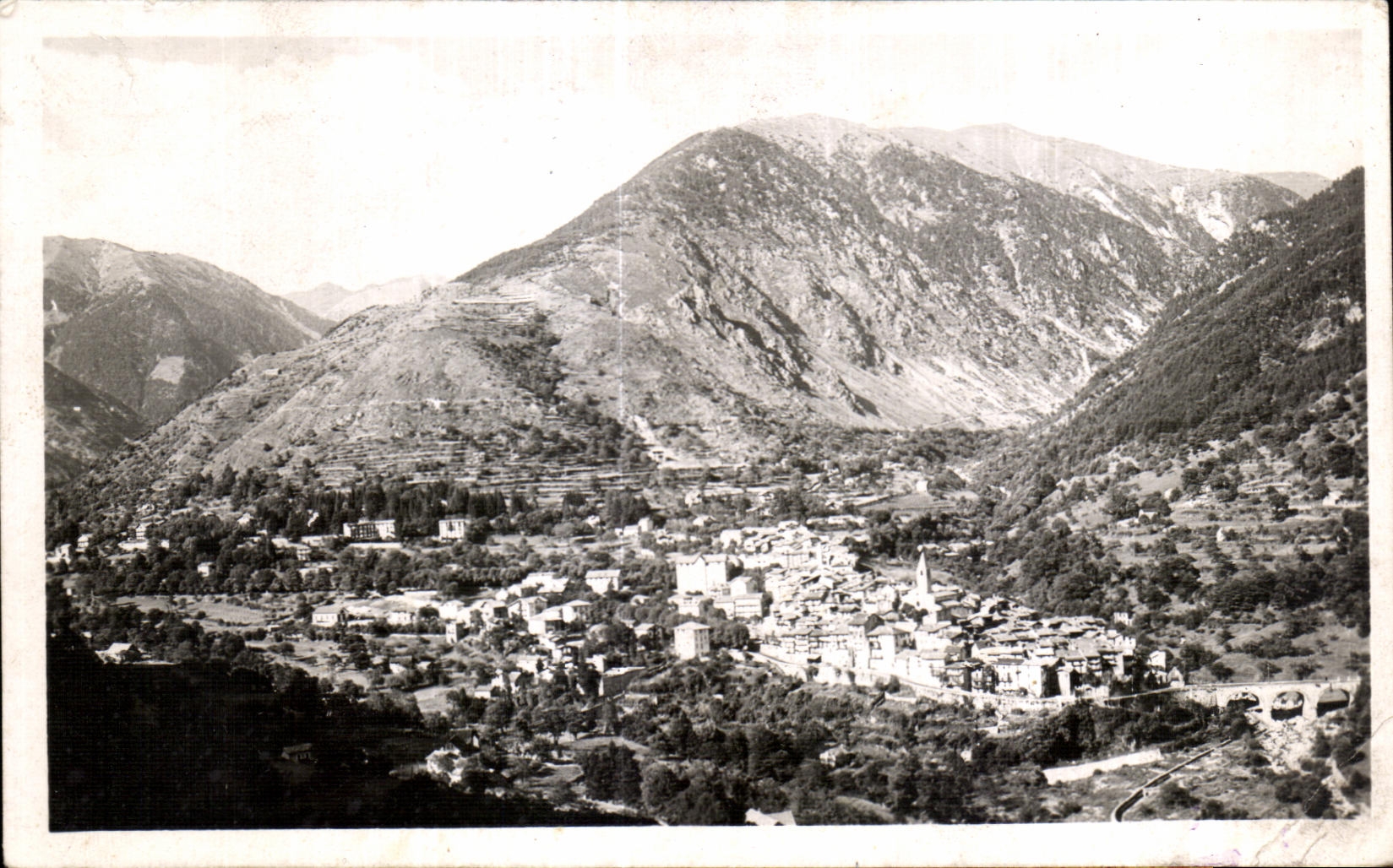 CPA Saint Martin Vesubie La Suisse Nicoise Vue generale