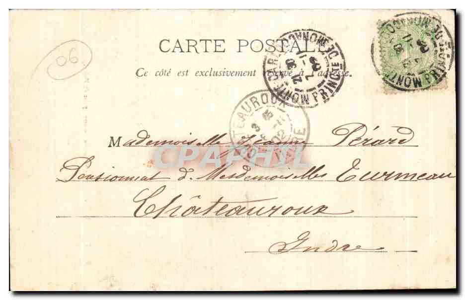 Saint-Martin-Vésubie - Vallée du Boréon (prise de l'hôtel) — L. Gross, libraire, Nice - Pnot. Echtler — Rückseite