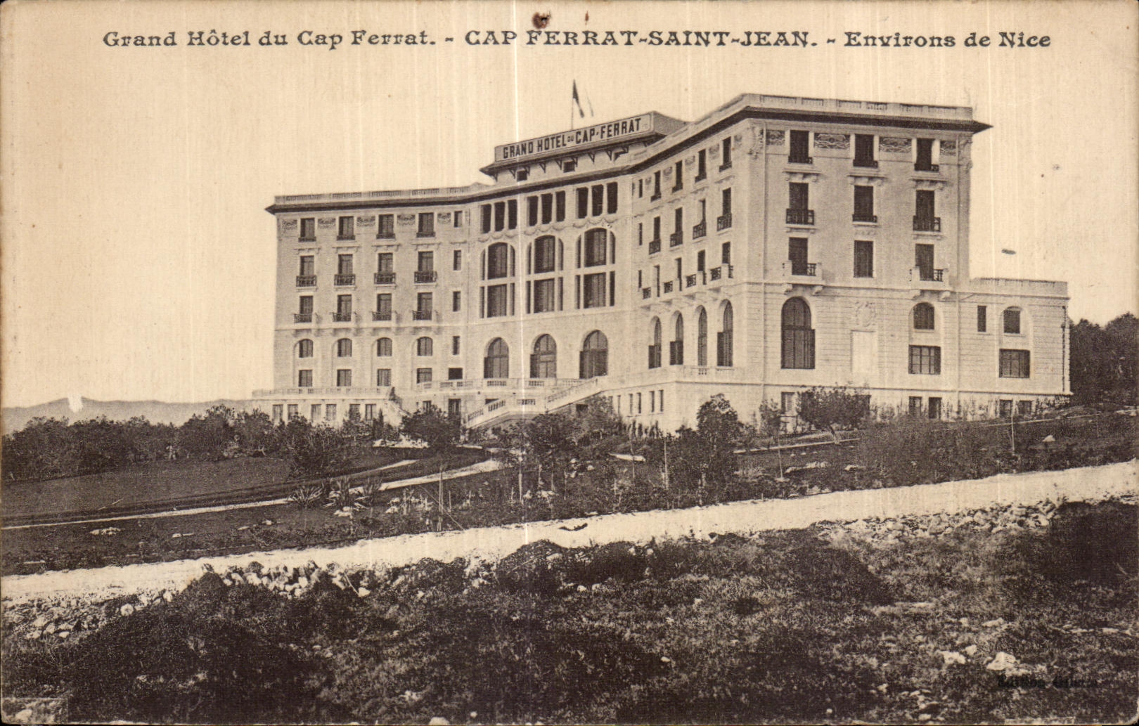 CPA Saint Jean Cap Ferrat Grand Hotel du Environs de Nice