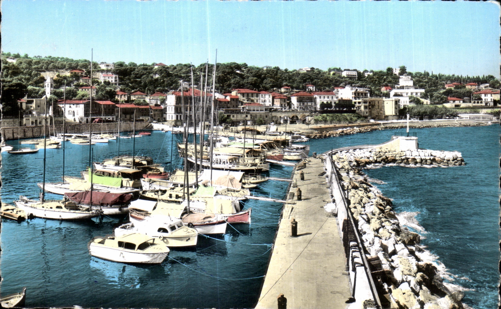 Port de Saint-Jean-Cap-Ferrat — Côte d'Azur — Éditions S.E.P.T. Menton