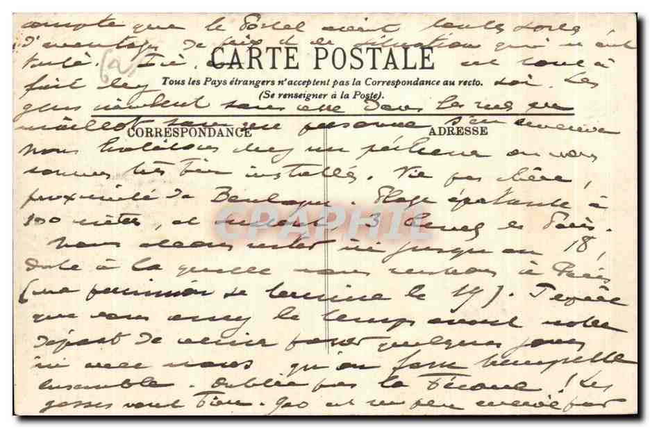 Le Portel — An Interesting Part — LL. — Back