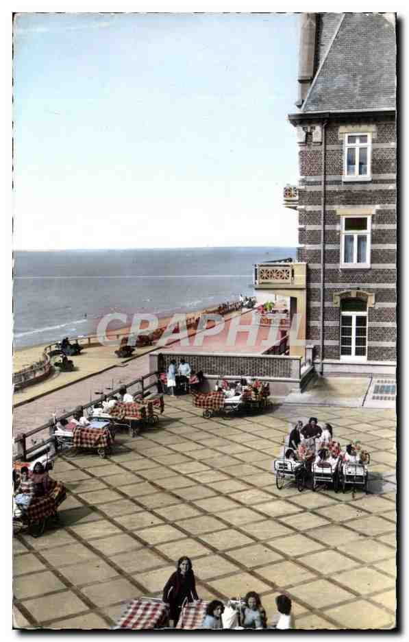 CPA Institut Calot Berck Plage ne des terrasses de cure