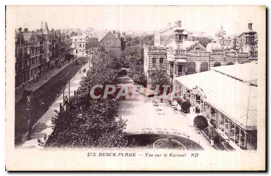 CPA Berck Plage Vue sur le Kursaal