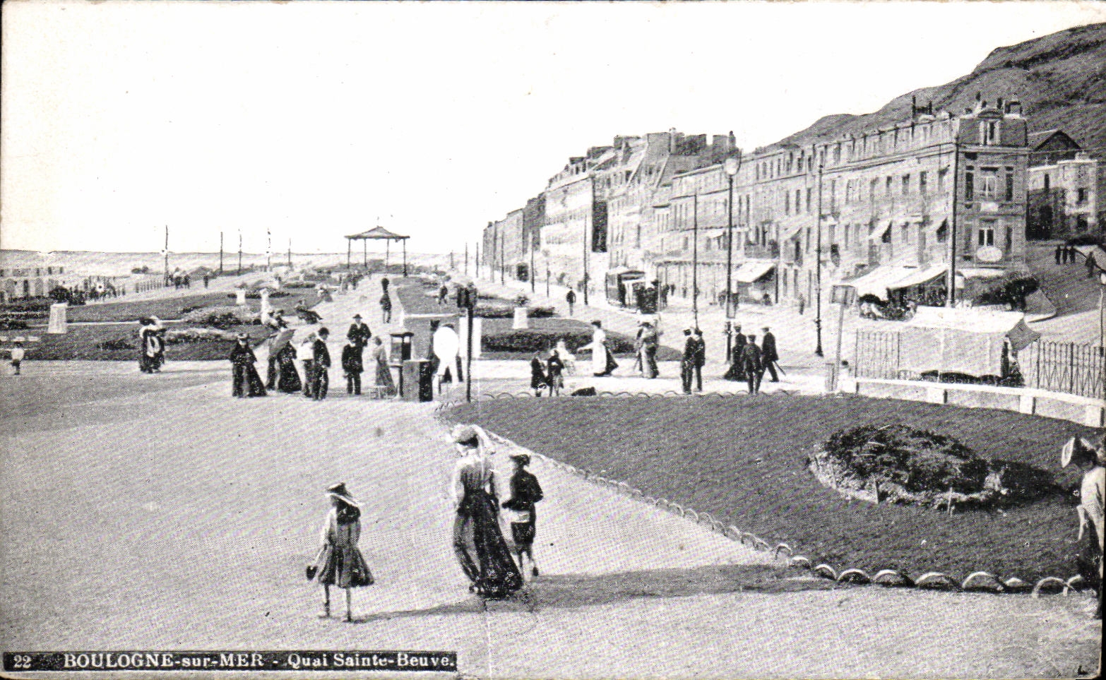 Boulogne-sur-Mer - Quai Sainte-Beuve — editore Aqua-Photo L.Y. & Co, n° 22