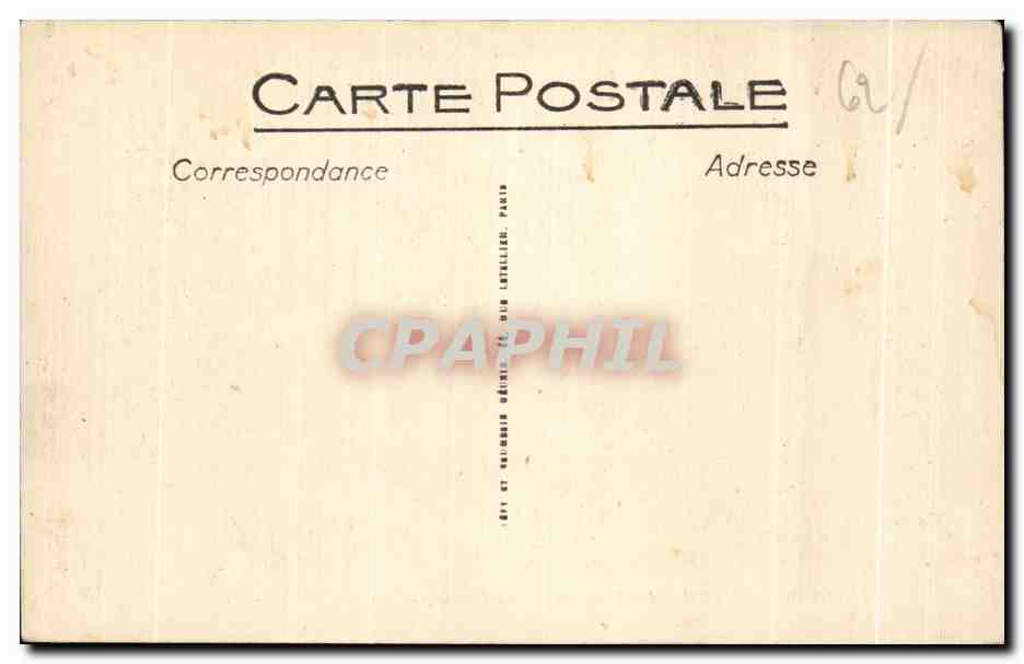 CPA Berck Plage La Plage et I Eden Casino — Rückseite