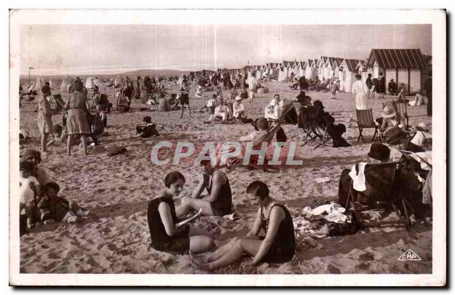 CPA Le Touquet Paris Plage La Plage L Heure du Repos